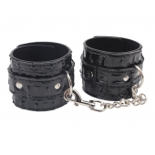 Черные наручники Surrender Wrist Restraints - Chisa - купить с доставкой в Рязани