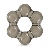 Дымчатое эрекционное кольцо Stay Hard Thick Bead Cock Ring - Blush Novelties - в Рязани купить с доставкой