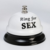 Настольный звонок RING FOR SEX - Сима-Ленд - купить с доставкой в Рязани
