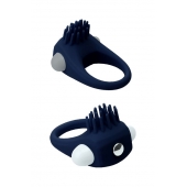 Синее эрекционное виброкольцо STIMU RING - Dream Toys - в Рязани купить с доставкой