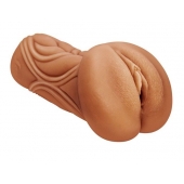 Кофейный мастурбатор-вагина Dumpling - Lola Games - в Рязани купить с доставкой