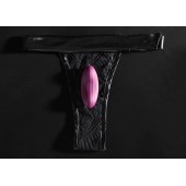 Фиолетовый клиторальный стимулятор Edeny с управлением через приложение - Svakom