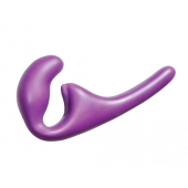 Фиолетовый безремневой страпон Seduction - 20,5 см. - Lola Games - купить с доставкой в Рязани
