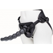 Пояс харнесс BEST UNI strap с 2 насадками - 18 и 22 см. - LOVETOY (А-Полимер) - купить с доставкой в Рязани