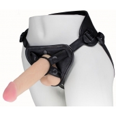 Пояс харнесс BEST UNI strap с 2 насадками - 18 и 22 см. - LOVETOY (А-Полимер) - купить с доставкой в Рязани