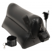 Надувная любовная подушка Portable Triangle Cushion с аксессуарами - Orion - купить с доставкой в Рязани