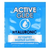 Лубрикант на водной основе Active Glide с гиалуроновой кислотой - 3 гр. - Биоритм - купить с доставкой в Рязани