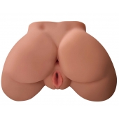 Кофейный мастурбатор-полуторс Perfect Ass Masturbator - Pipedream - в Рязани купить с доставкой