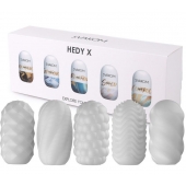 Набор из 5 мастурбаторов Hedy X5 Mixed - Svakom - в Рязани купить с доставкой