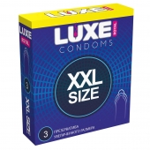 Презервативы увеличенного размера LUXE Royal XXL Size - 3 шт. - Luxe - купить с доставкой в Рязани