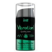 Жидкий интимный гель с эффектом вибрации Vibration! Ganjah - 15 мл. - INTT - купить с доставкой в Рязани