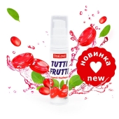 Гель-смазка Tutti-frutti со вкусом барбариса - 30 гр. - Биоритм - купить с доставкой в Рязани