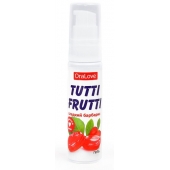 Гель-смазка Tutti-frutti со вкусом барбариса - 30 гр. - Биоритм - купить с доставкой в Рязани