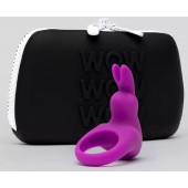 Фиолетовое эрекционное виброкольцо Happy Rabbit Cock Ring Kit - Happy Rabbit - в Рязани купить с доставкой