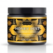 Пудра для тела Honey Dust Body Powder с ароматом кокоса и ананаса - 170 гр. - Kama Sutra - купить с доставкой в Рязани