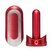 Красный мастурбатор Flip Zero Red   Warmer с подогревом - Tenga - в Рязани купить с доставкой