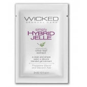 Гель-лубрикант на водно-силиконовой основе Simply Hybrid Jelle - 3 мл. - Wicked - купить с доставкой в Рязани