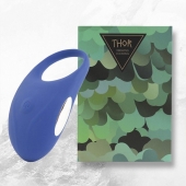 Синее кольцо с вибрацией Thor Cockring - FeelzToys - в Рязани купить с доставкой