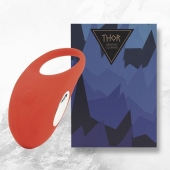 Красное кольцо с вибрацией Thor Cockring - FeelzToys - в Рязани купить с доставкой