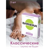 Классические презервативы Bariera Classic - 3 шт. - Bariera - купить с доставкой в Рязани