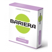 Классические презервативы Bariera Classic - 3 шт. - Bariera - купить с доставкой в Рязани