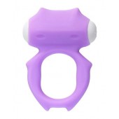 Фиолетовое виброкольцо на пенис Zort - A-toys - в Рязани купить с доставкой