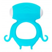 Голубое виброкольцо на пенис Sair - A-toys - в Рязани купить с доставкой