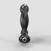 Черный вибромассажер простаты и промежности Prostate Pro с пультом ДУ - Bathmate - в Рязани купить с доставкой