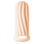 Телесный фаллоудлинитель Homme Wide - 11 см. - Lola Games - в Рязани купить с доставкой