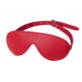 Красная маска Anonymo из искусственной кожи - ToyFa - купить с доставкой в Рязани