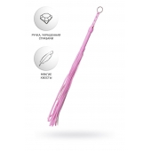Розовый флоггер Anonymo - 64 см. - ToyFa - купить с доставкой в Рязани