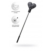 Черный стек со шлепком в форме сердца Anonymo - 35 см. - ToyFa - купить с доставкой в Рязани