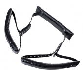 Черные кожаные стропы для фиксации Anonymo - ToyFa - купить с доставкой в Рязани