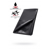 Черная простыня для секса из ПВХ - 220 х 200 см. - ToyFa - купить с доставкой в Рязани