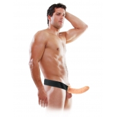 Полый страпон 8  Hollow Strap-On телесного цвета - 19 см. - Pipedream - купить с доставкой в Рязани