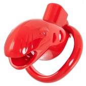 Красный мужской пояс верности из пластика - ToyFa - купить с доставкой в Рязани