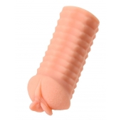 Телесный реалистичный мастурбатор-вагина Elegance.006 с вибрацией - KOKOS - в Рязани купить с доставкой