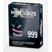 Стимулирующая насадка на пенис MEN SIZE 999 - Sitabella - в Рязани купить с доставкой