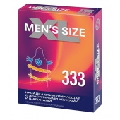 Стимулирующая насадка на пенис MEN SIZE 333 - Sitabella - в Рязани купить с доставкой