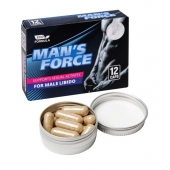 Пищевой концентрат для мужчин MANS FORCE  - 12 капсул - Sitabella - купить с доставкой в Рязани
