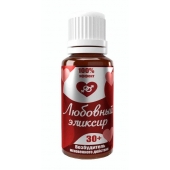 Возбудитель  Любовный эликсир 30+  - 20 мл. - Миагра - купить с доставкой в Рязани