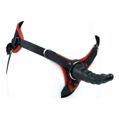 Пояс унисекс UNISEX Style с 2 насадками - LOVETOY (А-Полимер) - купить с доставкой в Рязани