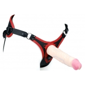 Пояс унисекс UNISEX Style с 2 насадками - LOVETOY (А-Полимер) - купить с доставкой в Рязани