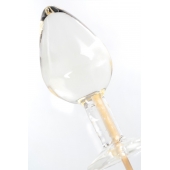 Прозрачный леденец в форме малой анальной пробки со вкусом пина колада - Sosuчki - купить с доставкой в Рязани