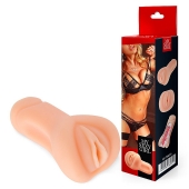 Телесный реалистичный мастурбатор в виде вагины - Bior toys - в Рязани купить с доставкой