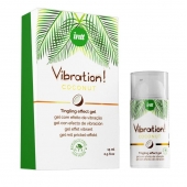 Возбуждающий гель с ароматом кокоса Vibration Coconut - 15 мл. - INTT - купить с доставкой в Рязани