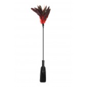 Стек-щекоталка Sweet Caress Feather Whip - 58 см. - Sweet Caress - купить с доставкой в Рязани