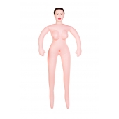 Надувная секс-кукла брюнетка с реалистичной головой - ToyFa - в Рязани купить с доставкой