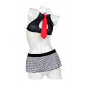 Надувная секс-кукла с реалистичной головой в костюме учительницы - ToyFa - в Рязани купить с доставкой