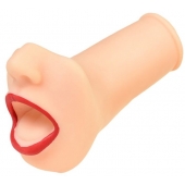 Мастурбатор-ротик с алыми губами - ToyFa - в Рязани купить с доставкой